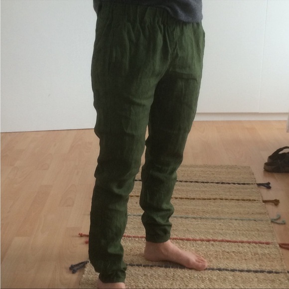 Linenfox nova trousers size M in eggplant - Picture 5 of 5